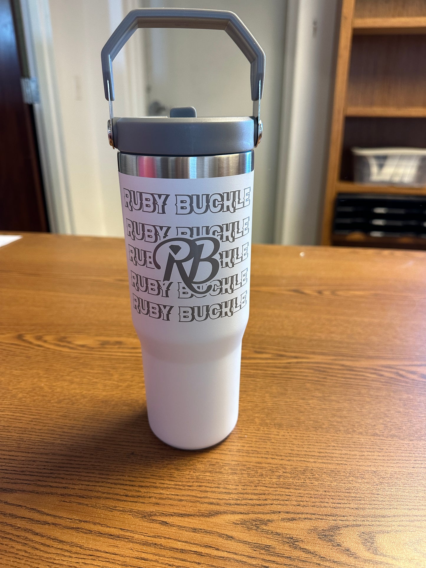 Ruby Buckle Water Bottle
