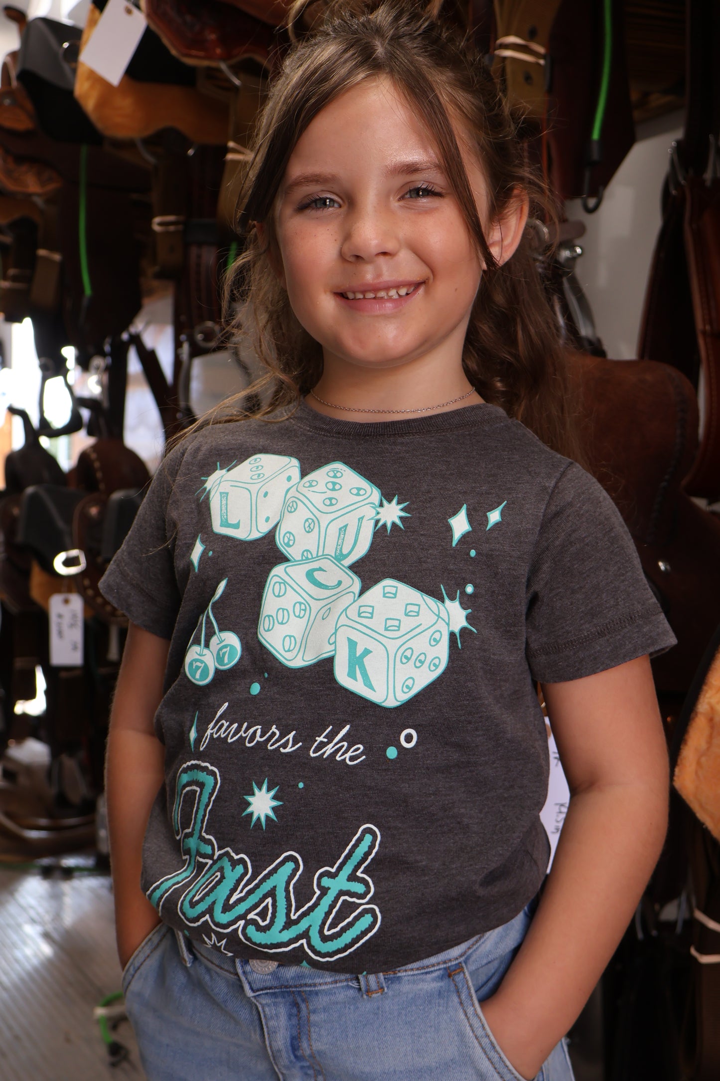 Youth Luck Favors The Fast Tee