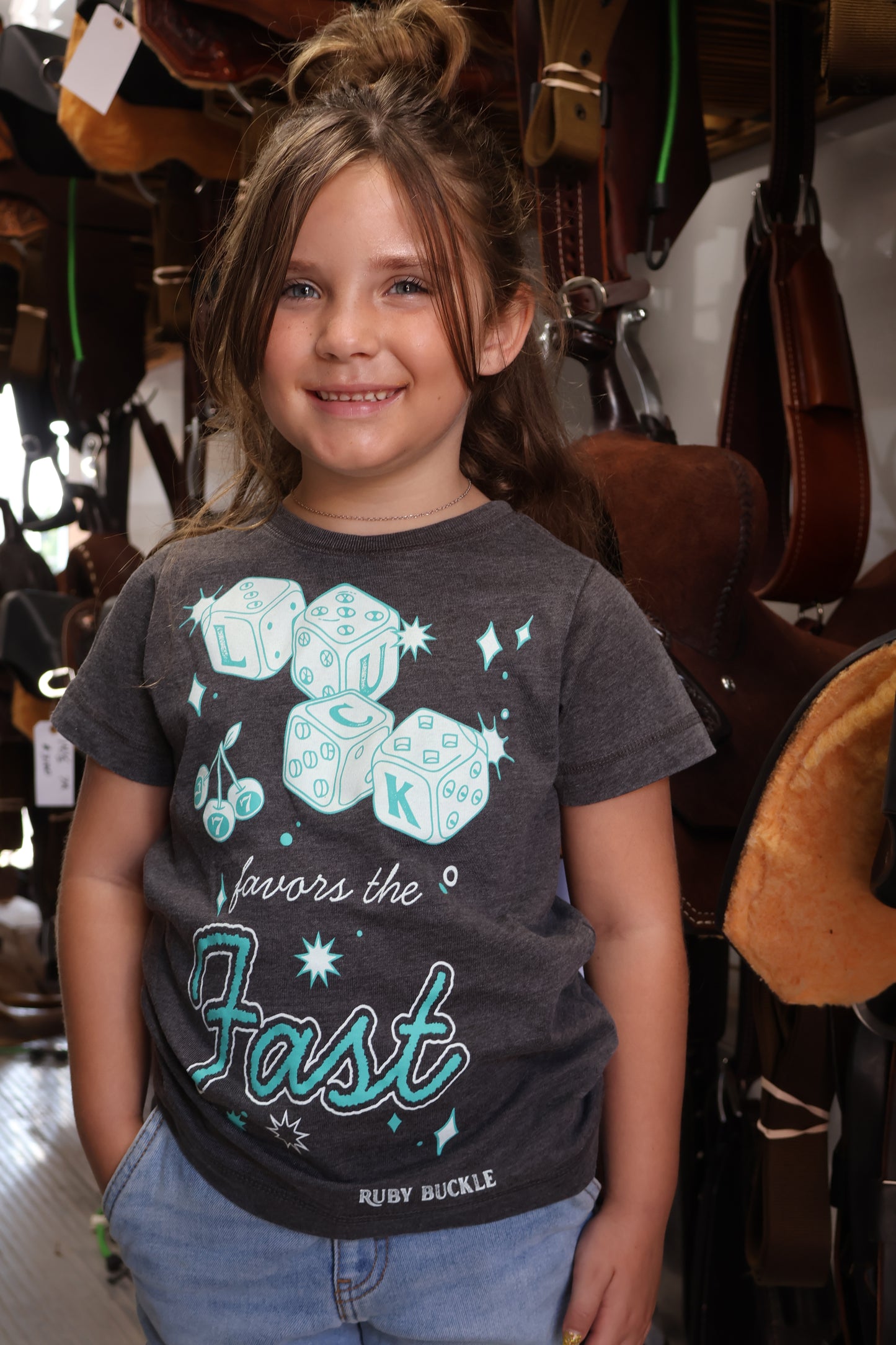 Youth Luck Favors The Fast Tee