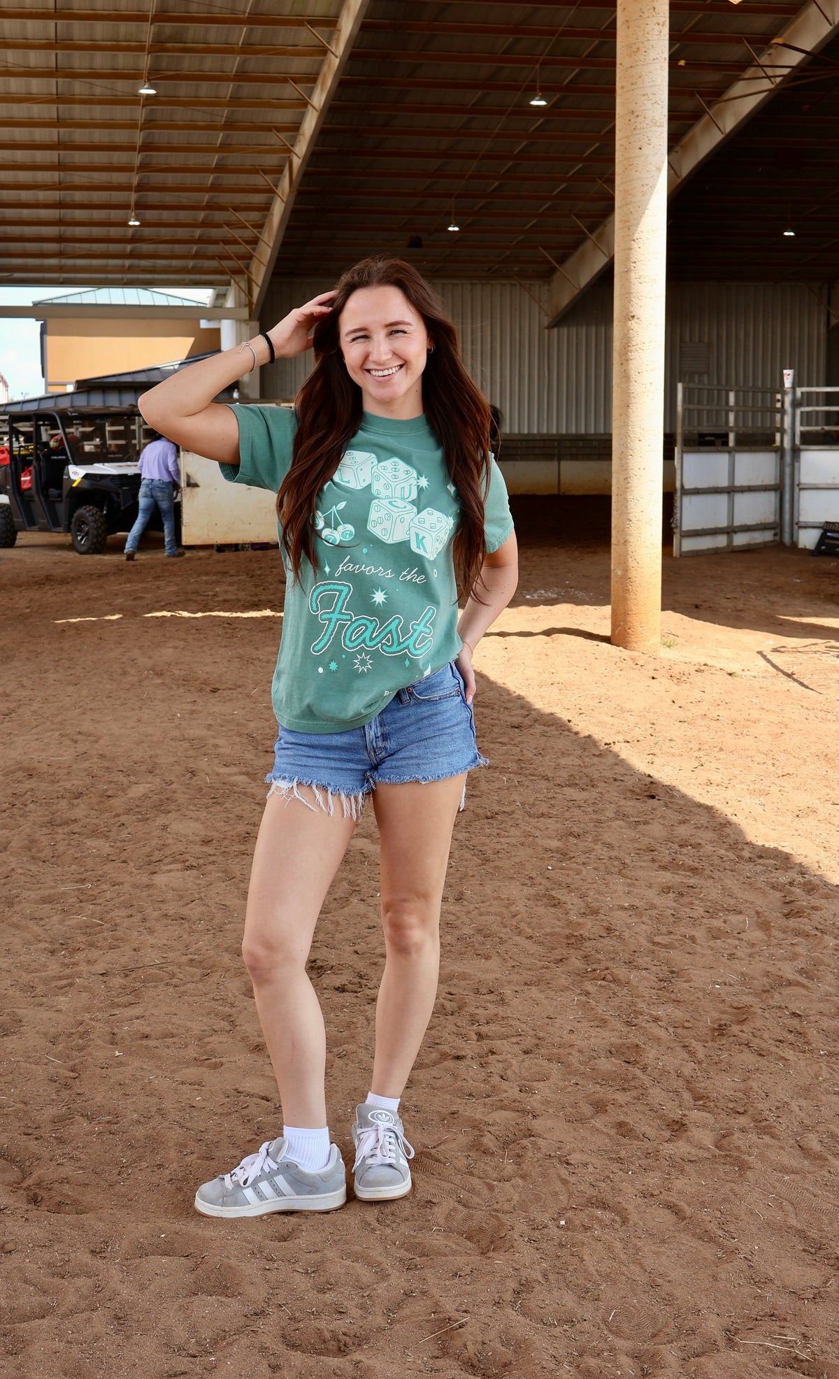 Luck Favors The Fast Tee