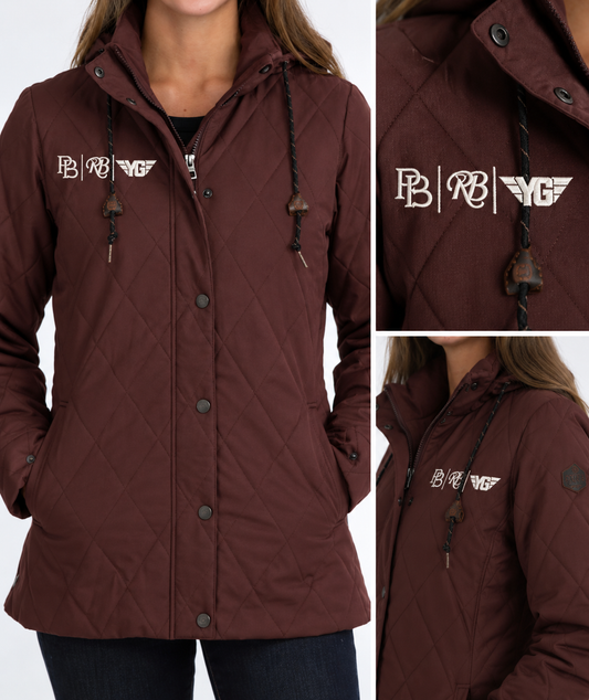 Burgundy Core Coat
