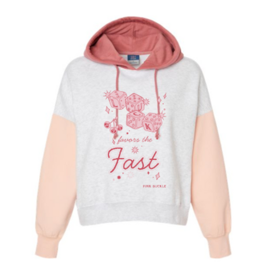 Luck Favors the Fast Hoodie