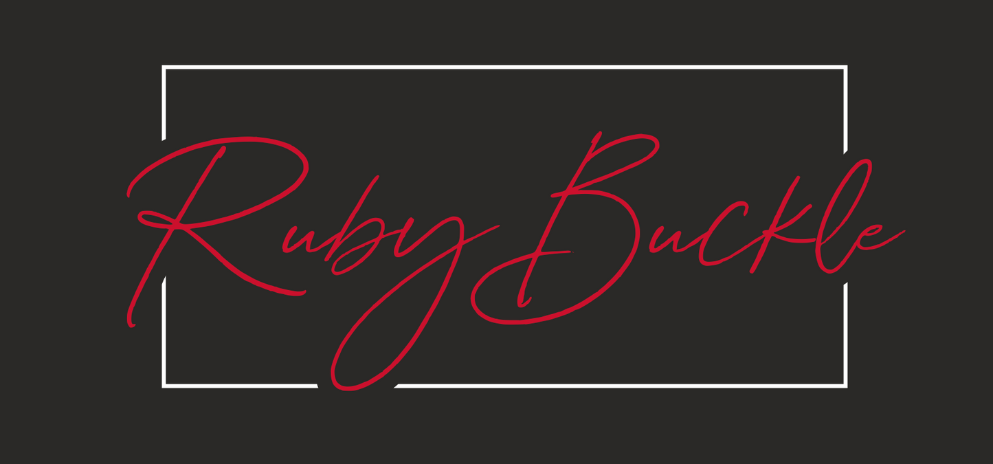 Ruby Buckle Black Tank Top