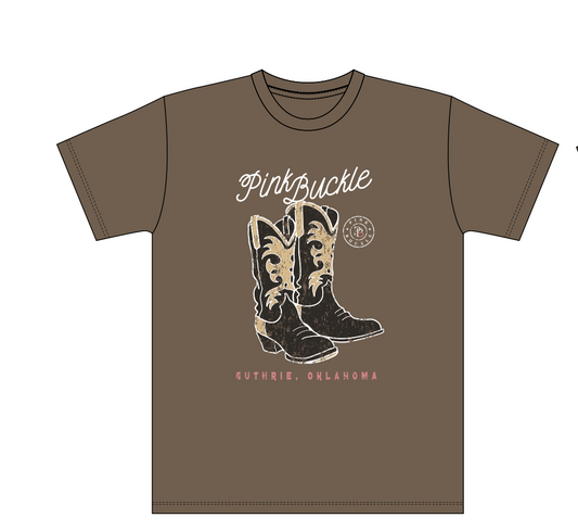 PB Brown Boots T-Shirt