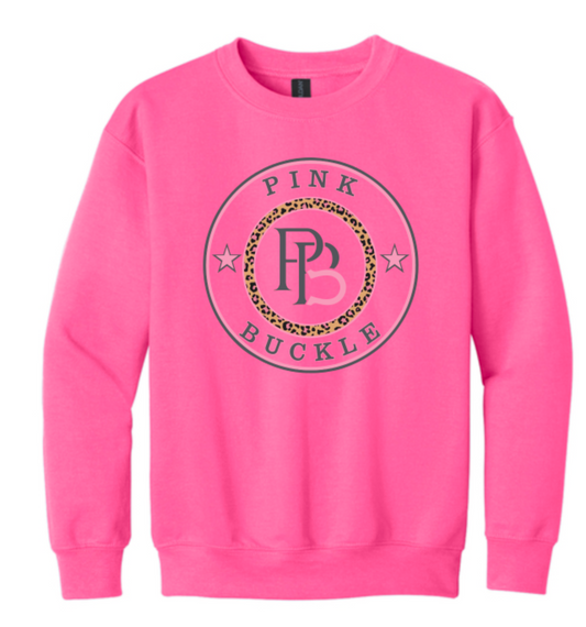 Youth Pink Buckle Wild edition Sweatshirt